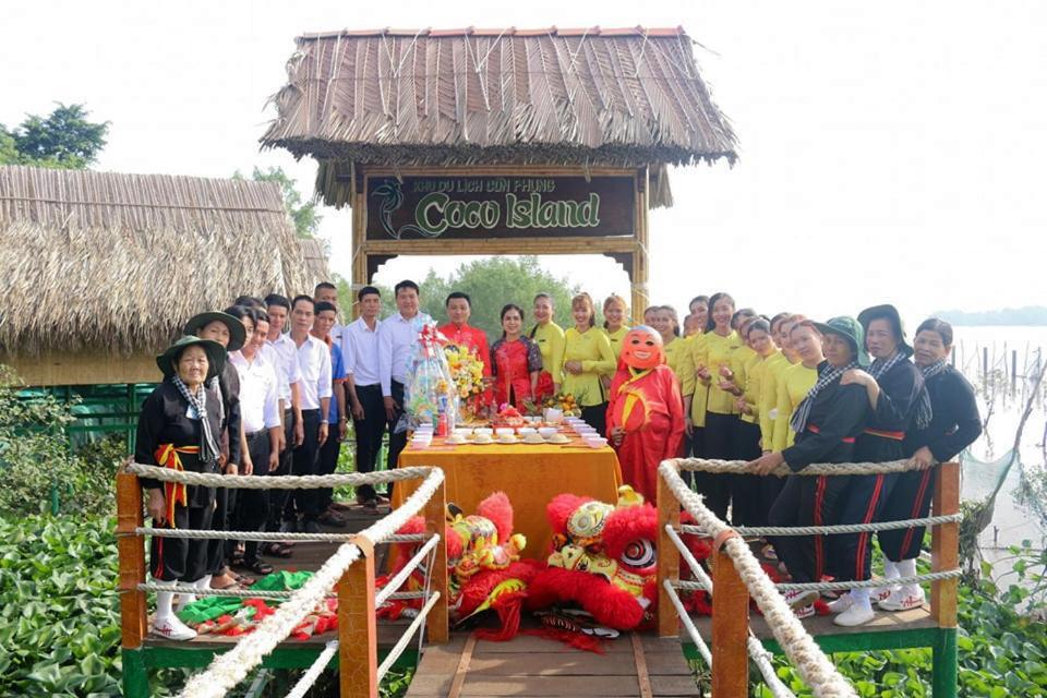 Hotel Coco Island Con Phung Ben Tre Exterior foto